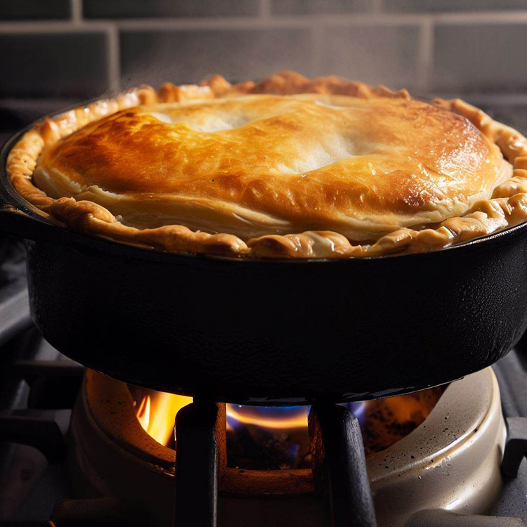 9 Best Ways To Reheat Chicken Pot Pie Easy Methods Apron Ace   Stovetop Reheated Chicken Pot Pie 